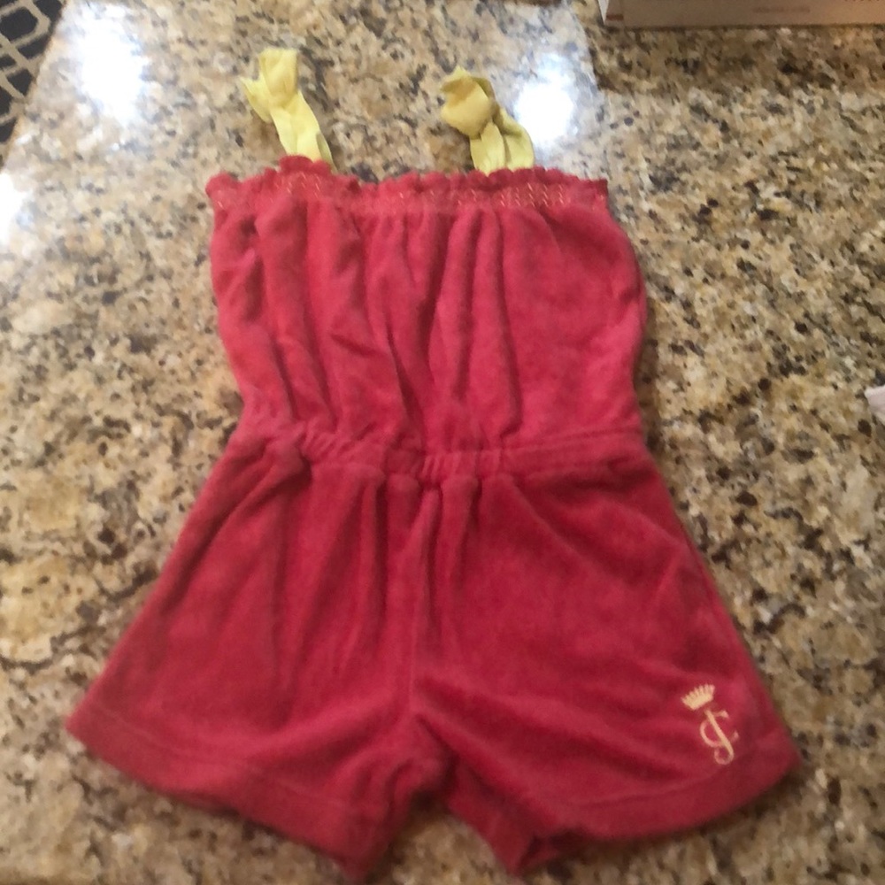 12-18 month juicy couture swimsuit cover up romper